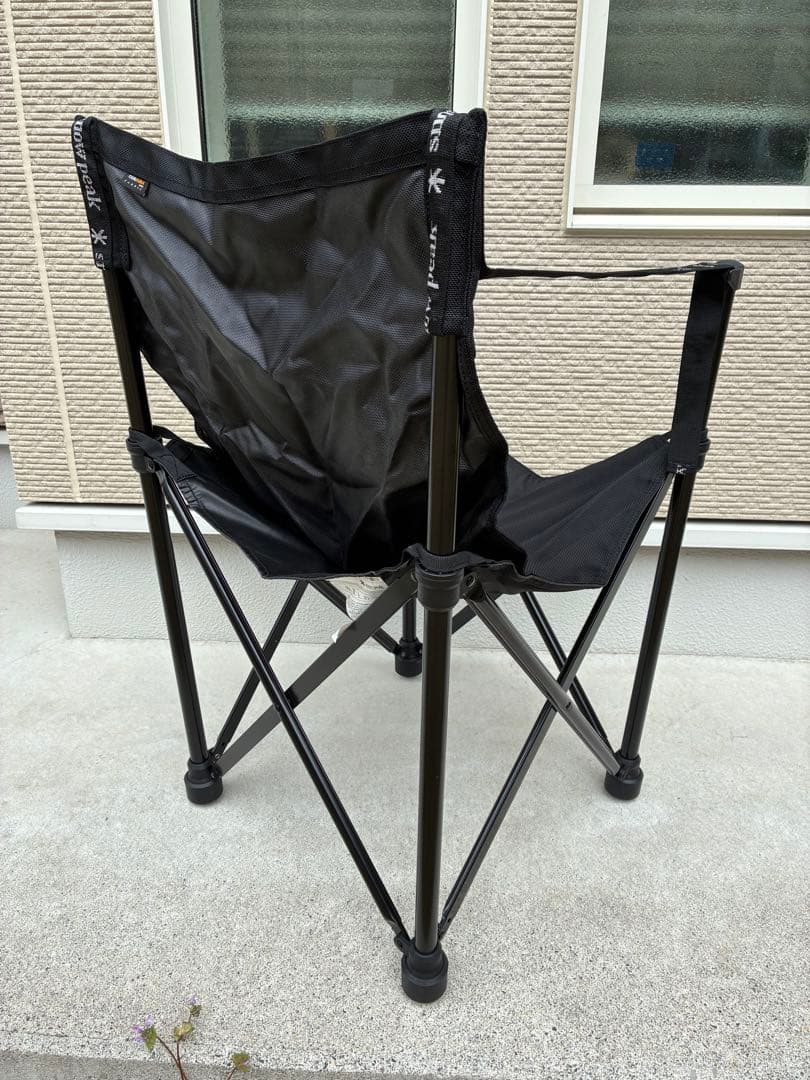 スノーピーク:スノーピークチェア(リボーン復刻版)BLACK EDITION
