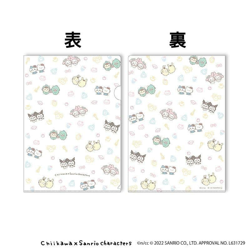 ちいかわ×サンリオキャラクターズ クリアファイル2枚セット