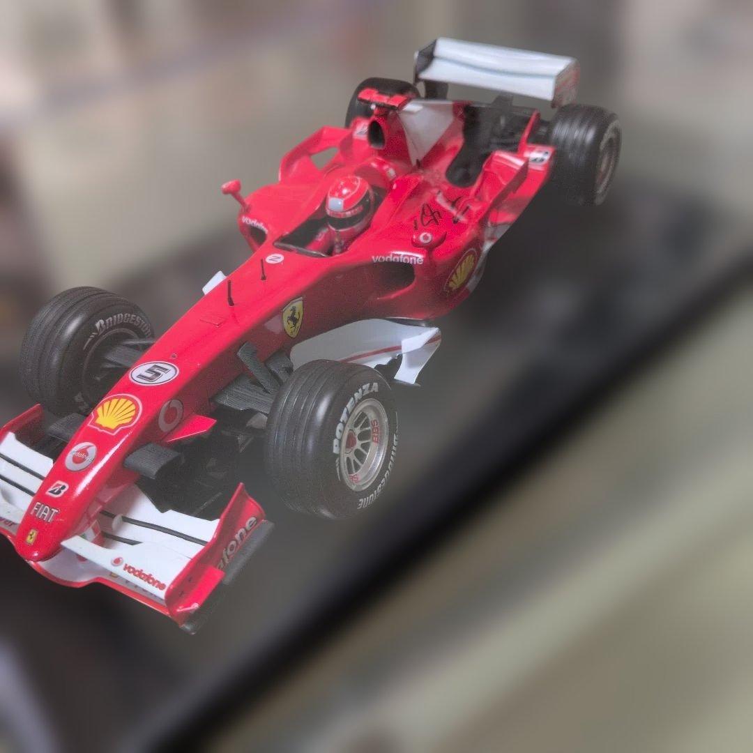 フェラーリ248F1 サイン入りモデルカー