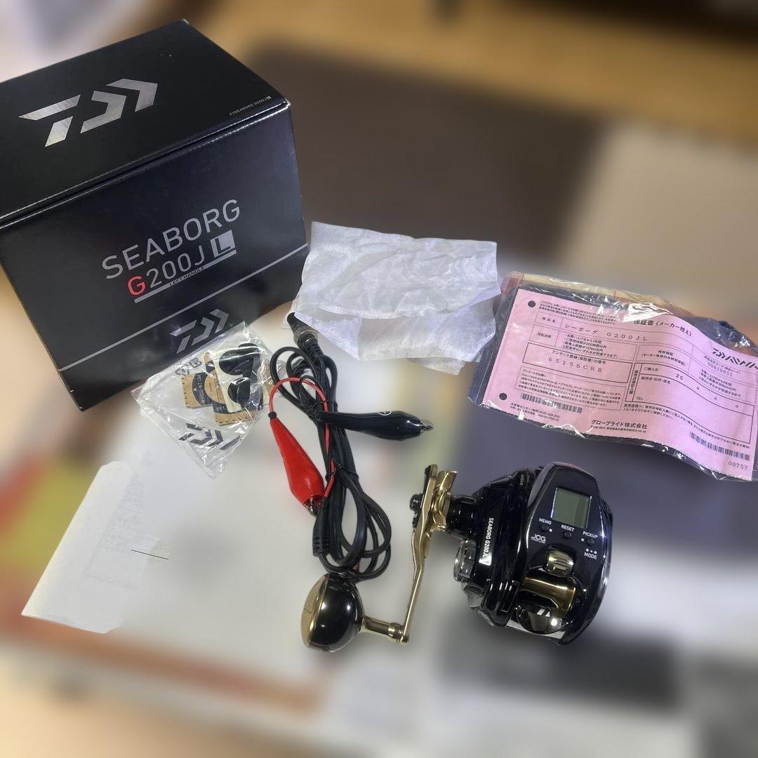 ダイワ　シーボーグ　G200JL 美品　　左巻き