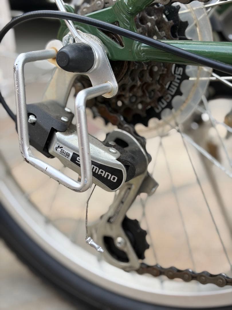 simple style 折りたたみ自転車 グリーン