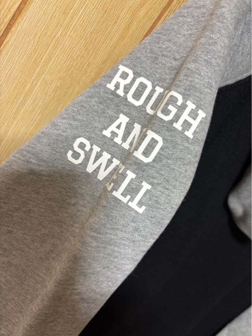 rough&swell ラフアンドスウェル ハイブリッド ニット パーカー L