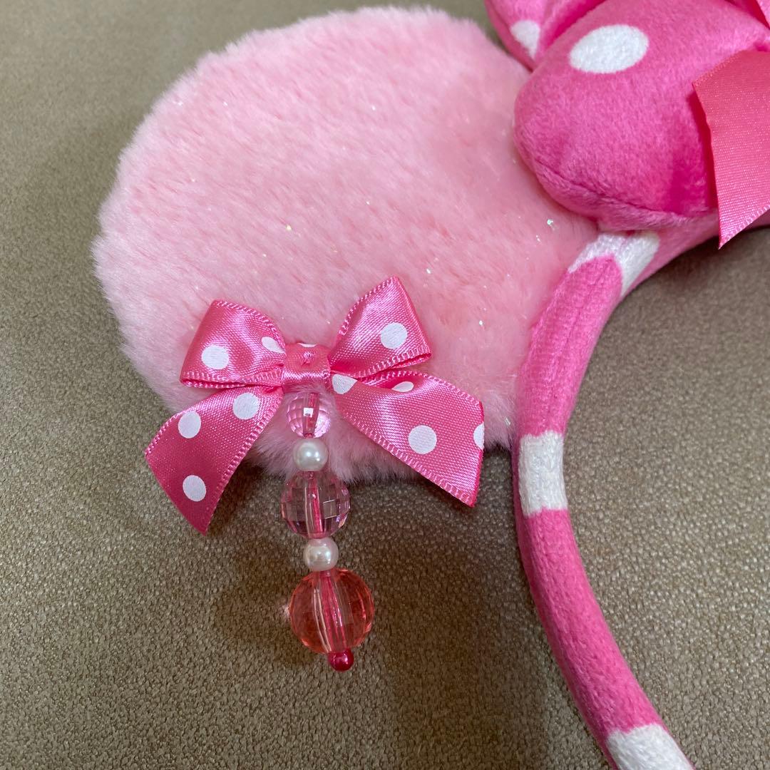 ディズニー ミニー カチューシャ ピアス