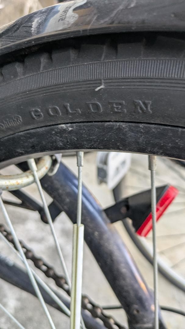 千葉県手渡し限定 子供用自転車 22インチ 黒 サイモト自転車 STAMEN