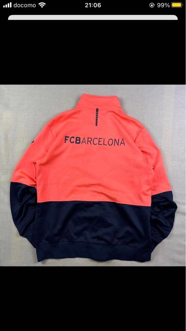 ウェア 09-10 NIKE FC Barcelona Track Jacket L