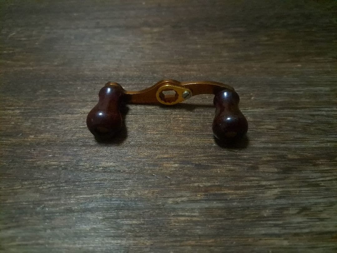 道楽　DOWLUCK 　ドウラク　ハンドル　ブラウン　ウッドノブ　レア