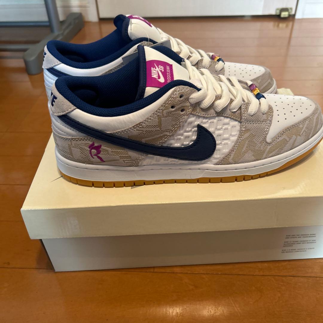 Nike SB Dunk Low グレー/ネイビーライッサ29センチ