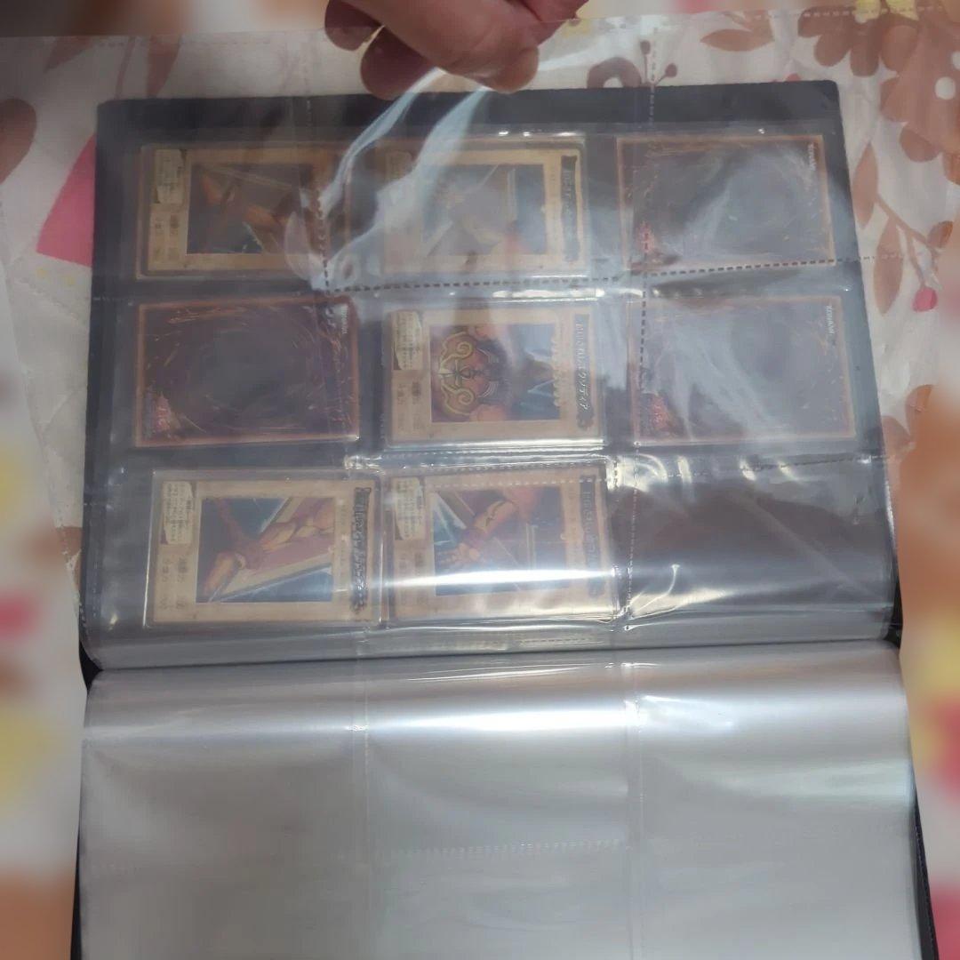 遊戯王カード　初期　2期等　エクゾディア　ファイル付き