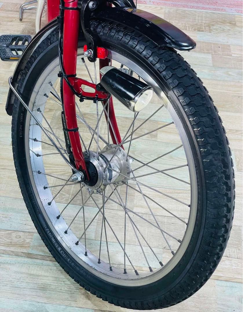 K2311 電動自転車パナソニック子供乗せ 20インチ レッド 8.9Ah