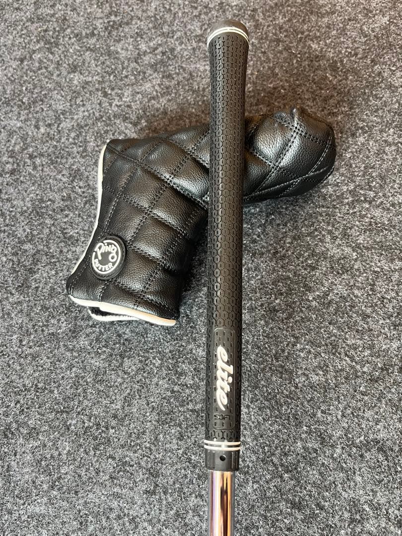 美品！PING KUSHIN 4 パター ヘッドカバー付き
