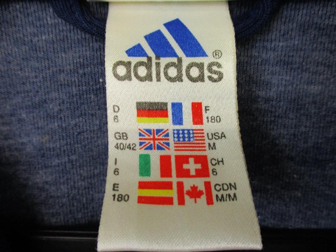90S adidas アディダス＜万国タグ トラックトップ＞M1621t