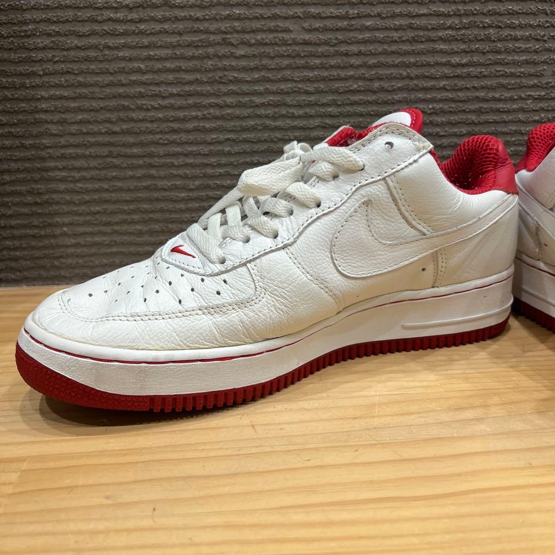 NIKE AIR FORCE 1 スニーカー 27.5cm レッド×ホワイト