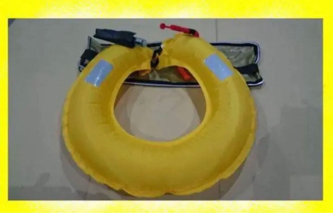 ライフジャケット ベルトタイプ(自動膨張式) ピンク新品