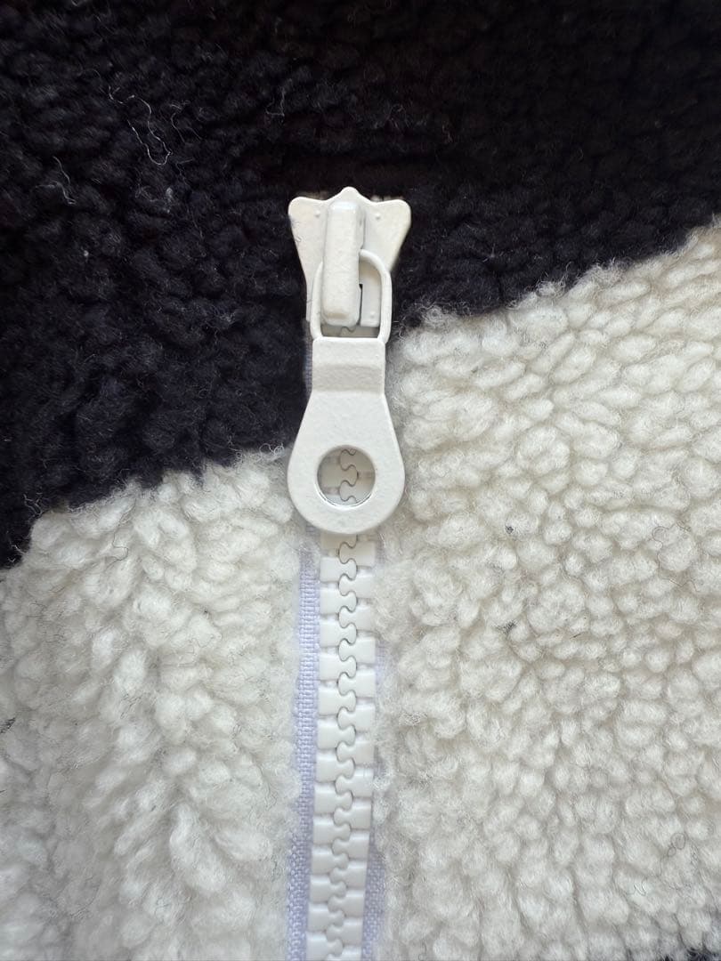 パーリーゲイツ　ストライプスカート　裏メッシュ ボアスカート　ボーダー　白　黒