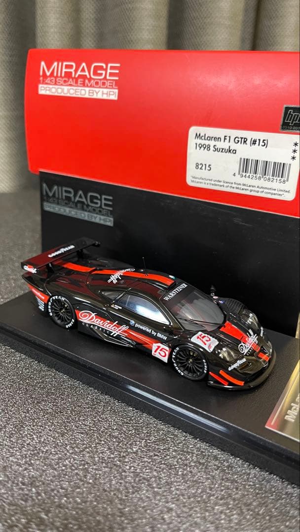 HPI 1/43 マクラーレン　F 1 GTR タバコ仕様