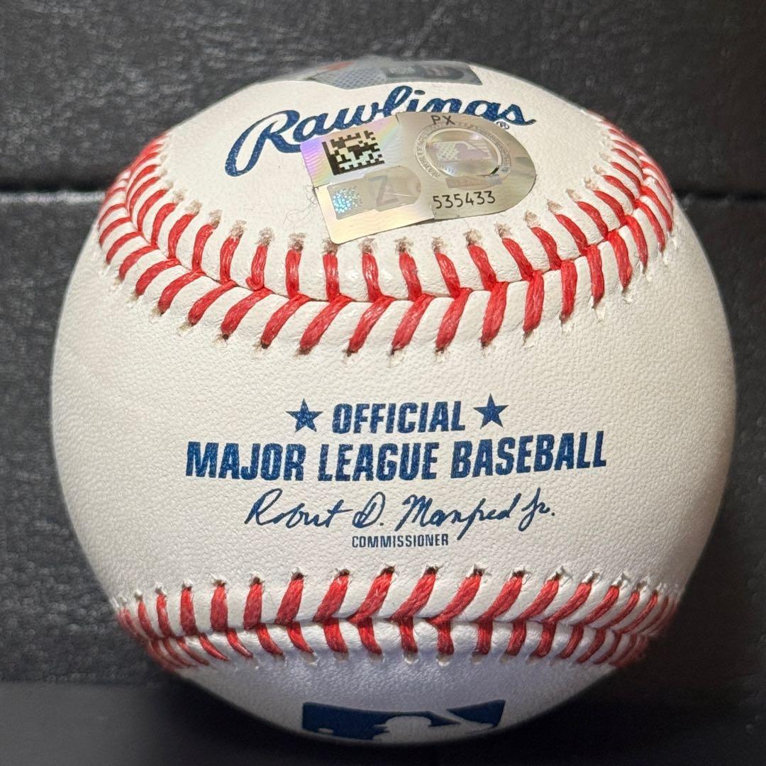 吉田正尚 直筆サインボール Sweet Caroline MLB ホログラム