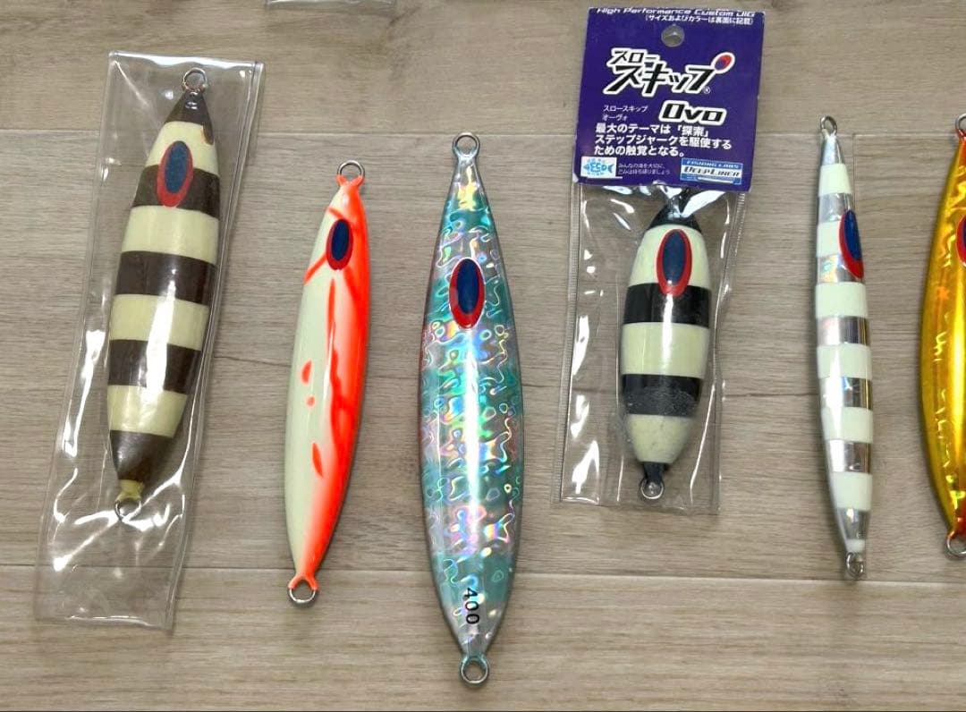 ディープライナー　ジグセット②DEEPLINER スーパーグロー多数！