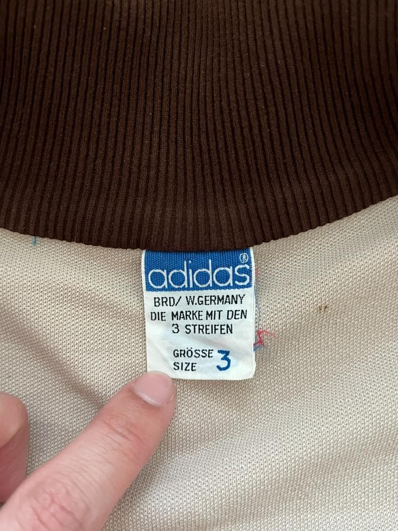 デサント製 ADIDAS 70年代 3号 トラックジャケット