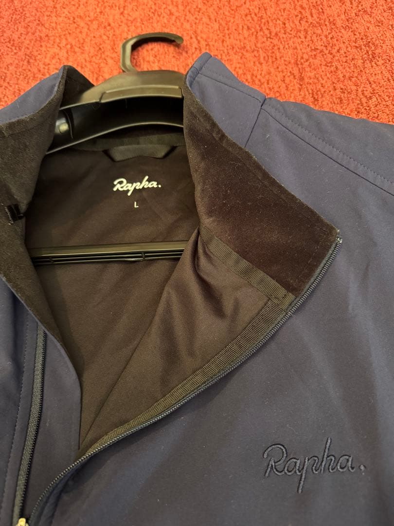 【ぺぇたー】Rapha サイクルジャケット L ダークブルー