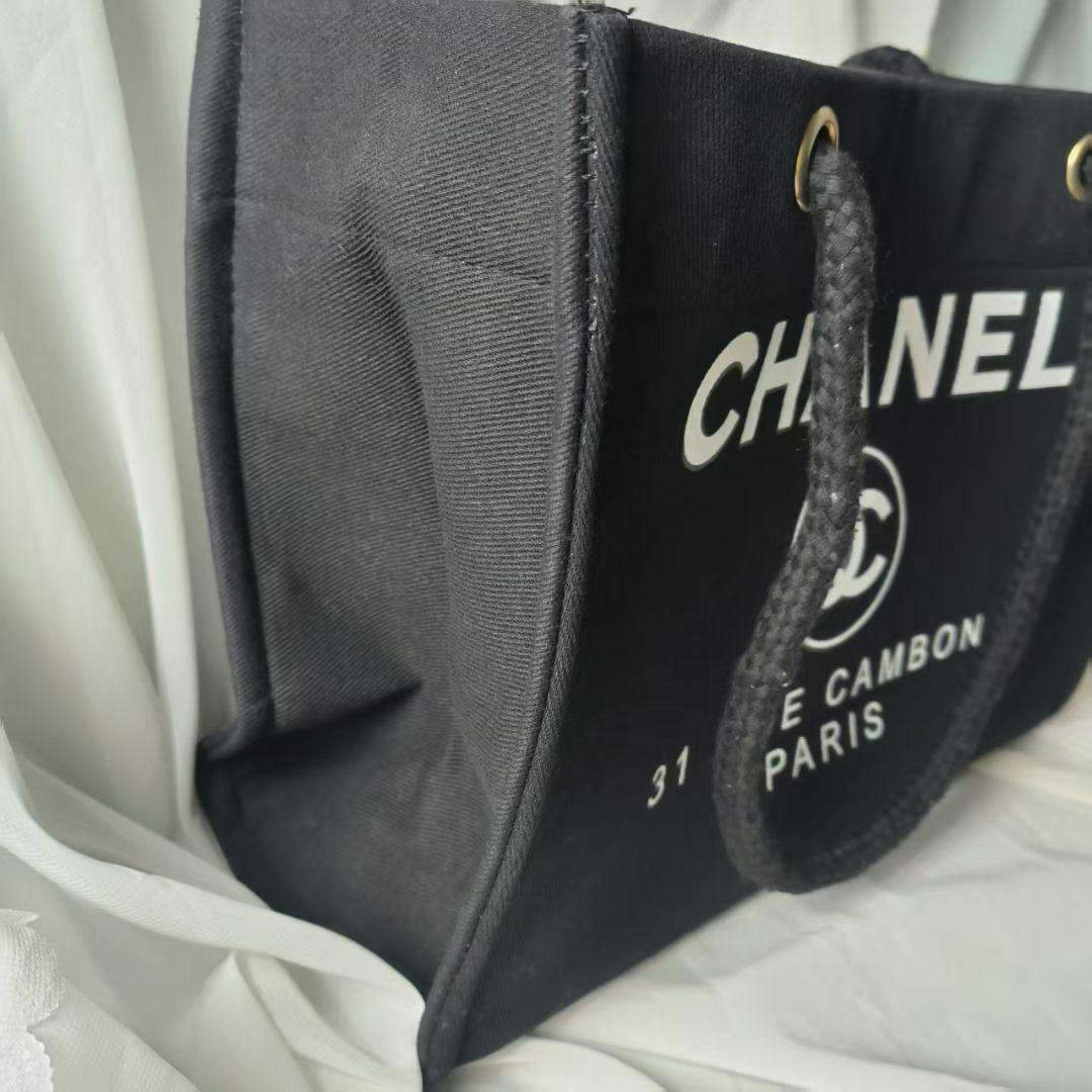 CHANEL ノベルティトートバッグ バッグ ブラック 非売品c1a
