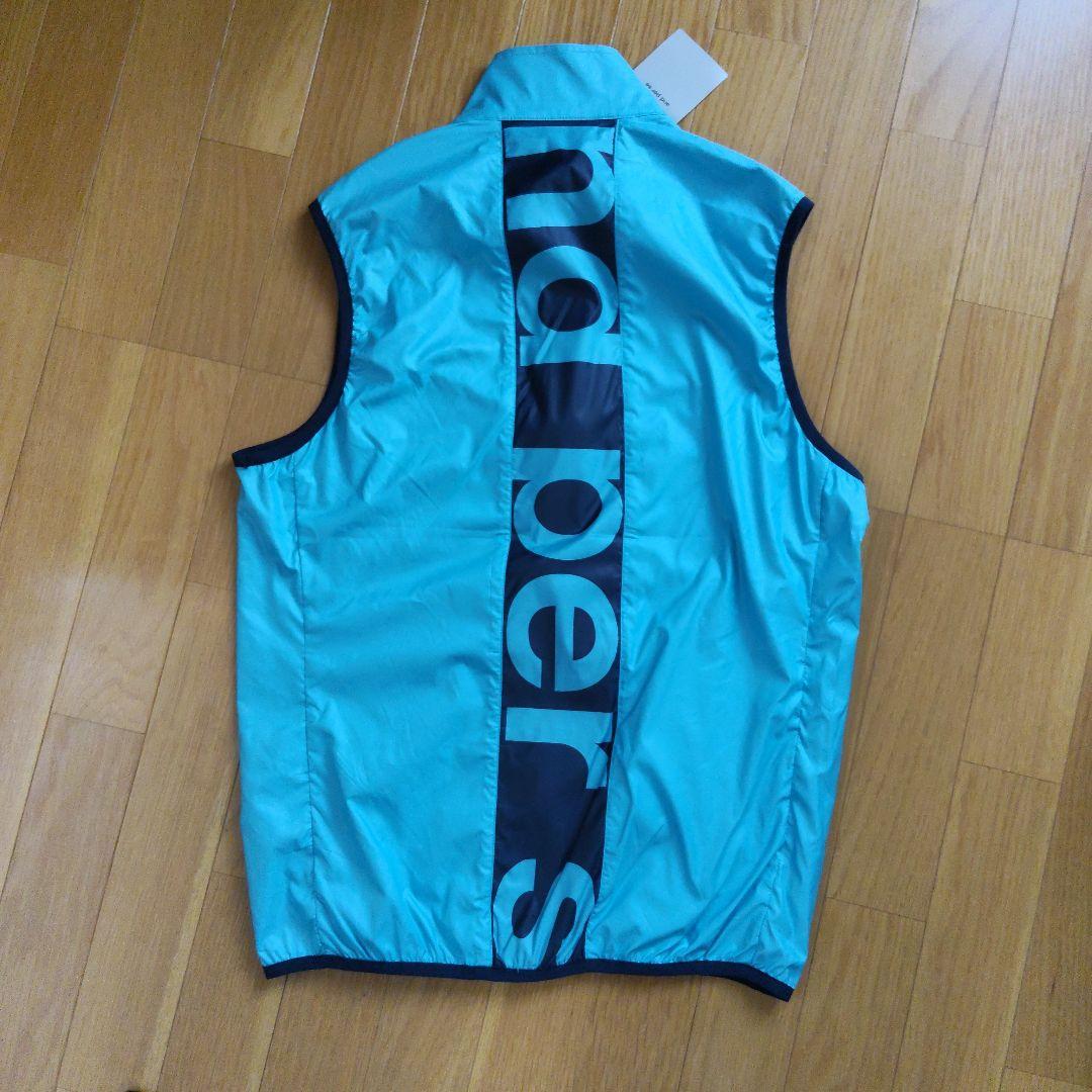 新品　and per se アクアブルー ベスト M