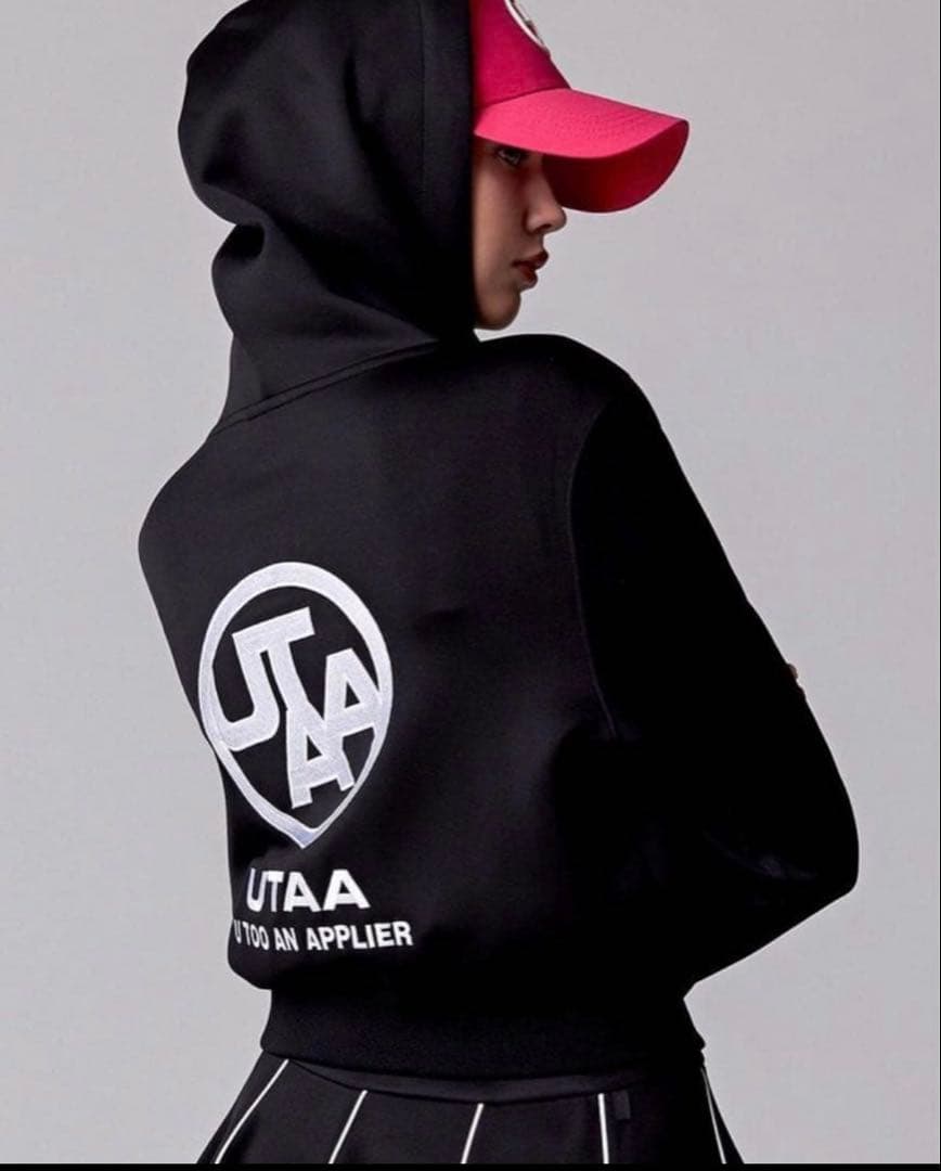 超美品　ゴルフ UTAA ユタ レディース セットアップ2点 ブラック