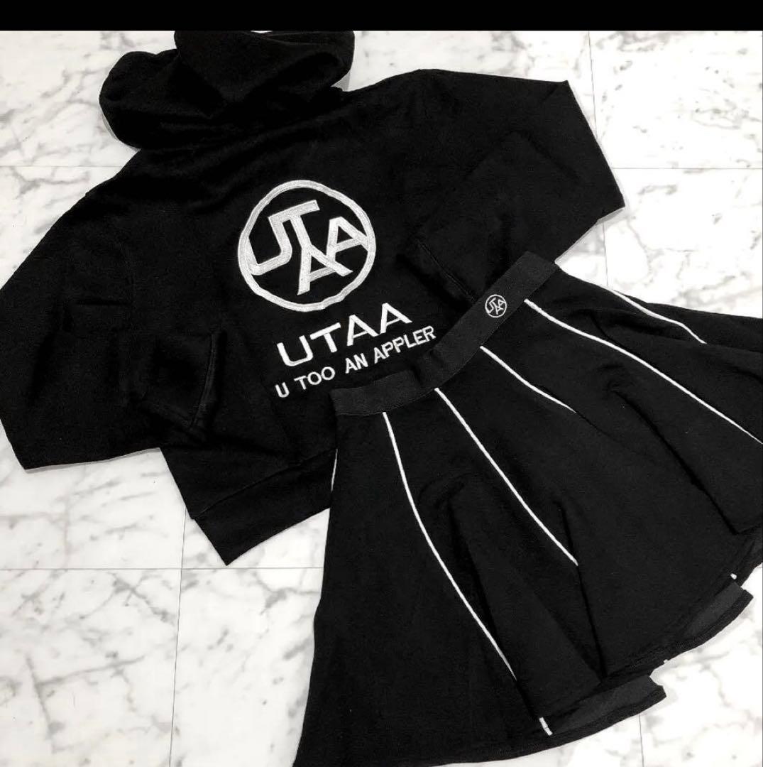 超美品　ゴルフ UTAA ユタ レディース セットアップ2点 ブラック