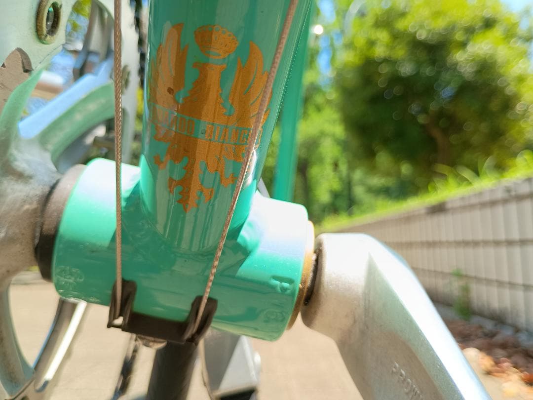 【引取り限定】 Bianchi ビアンキ ミニベロ8 Lepre