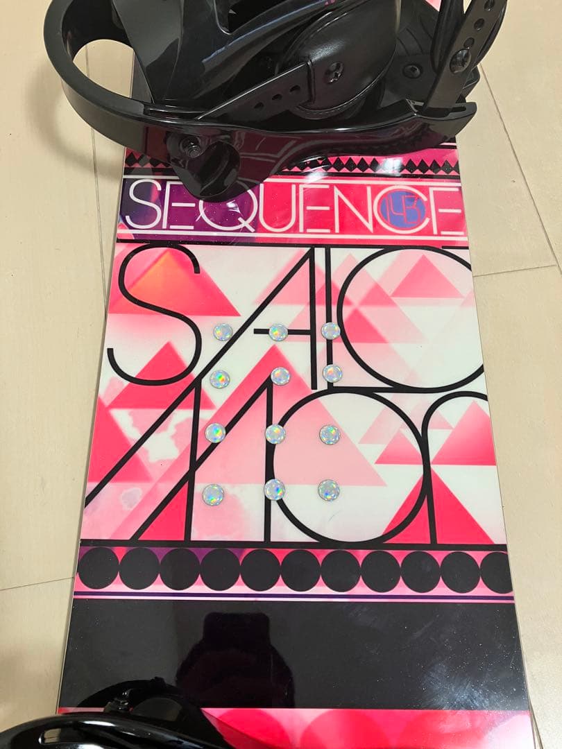 SALOMON サロモン143cm スノーボードとビンディングセット大阪手渡可！