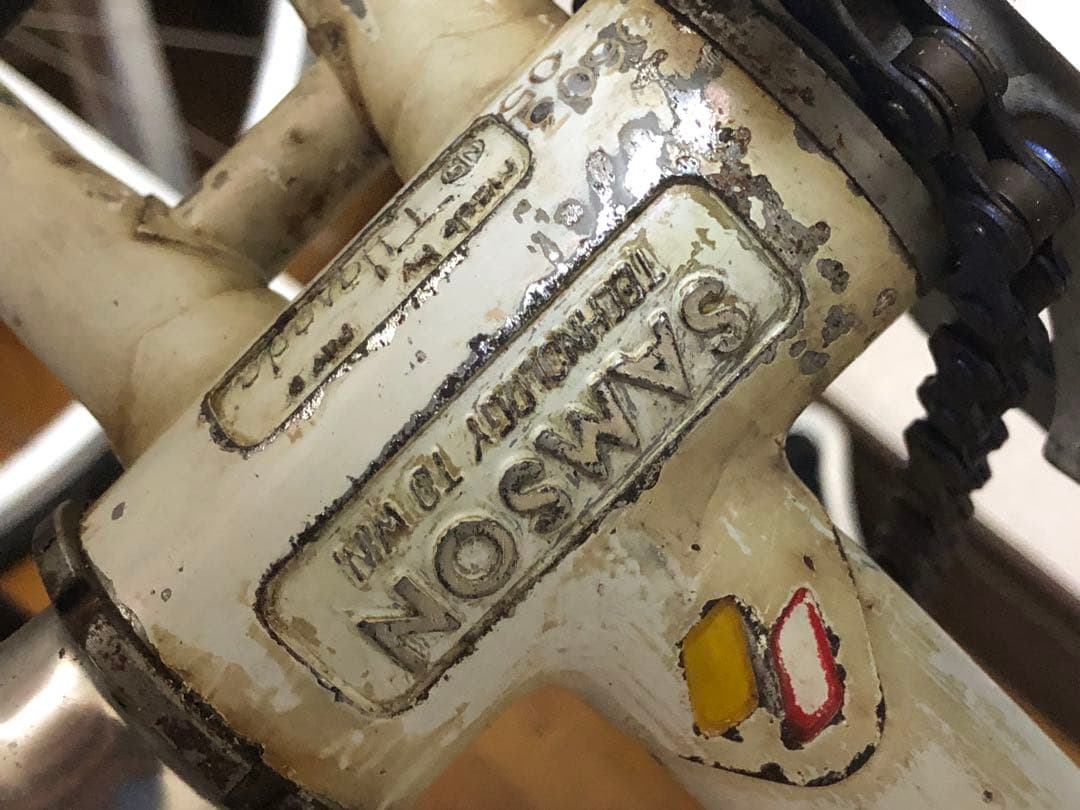 SAMSON NJS ホワイト ホイール