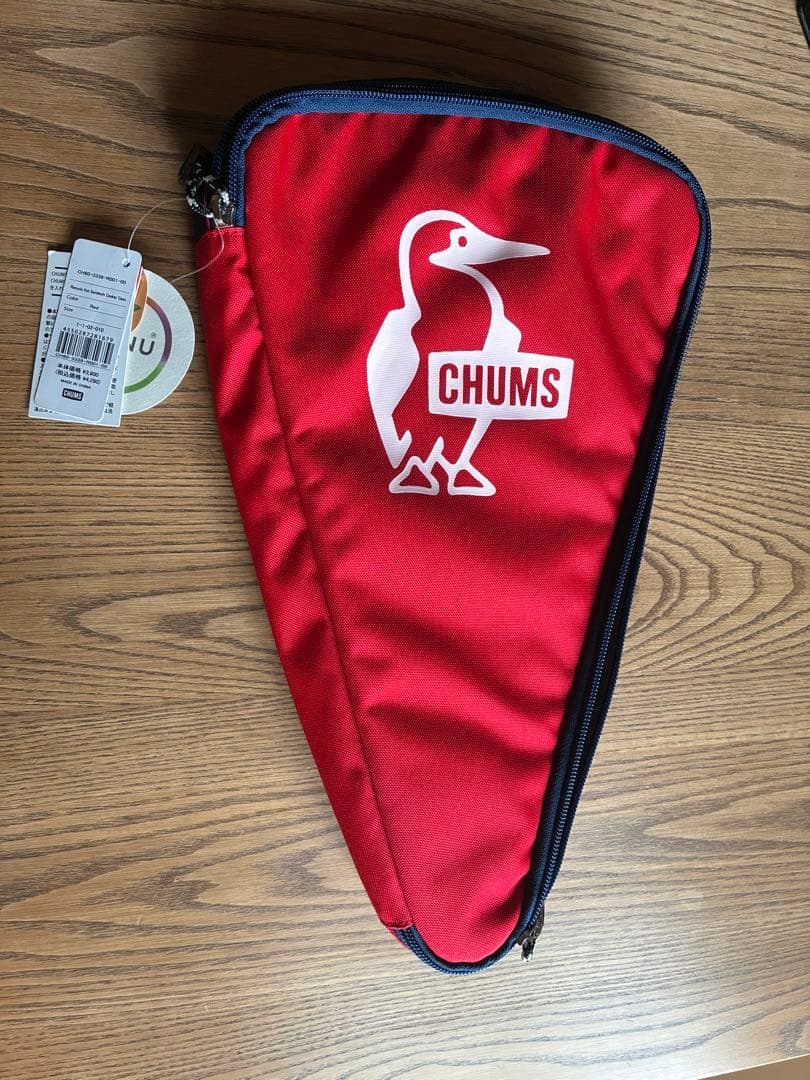 CHUMS ホットサンドクッカー ケース付& キャンパーデッシュ:新品未使用♪
