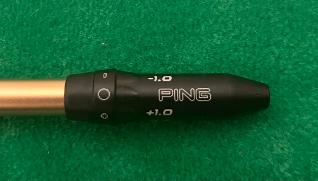 【美品】NXゴールド50SR PING純正カスタム品スリーブ付き