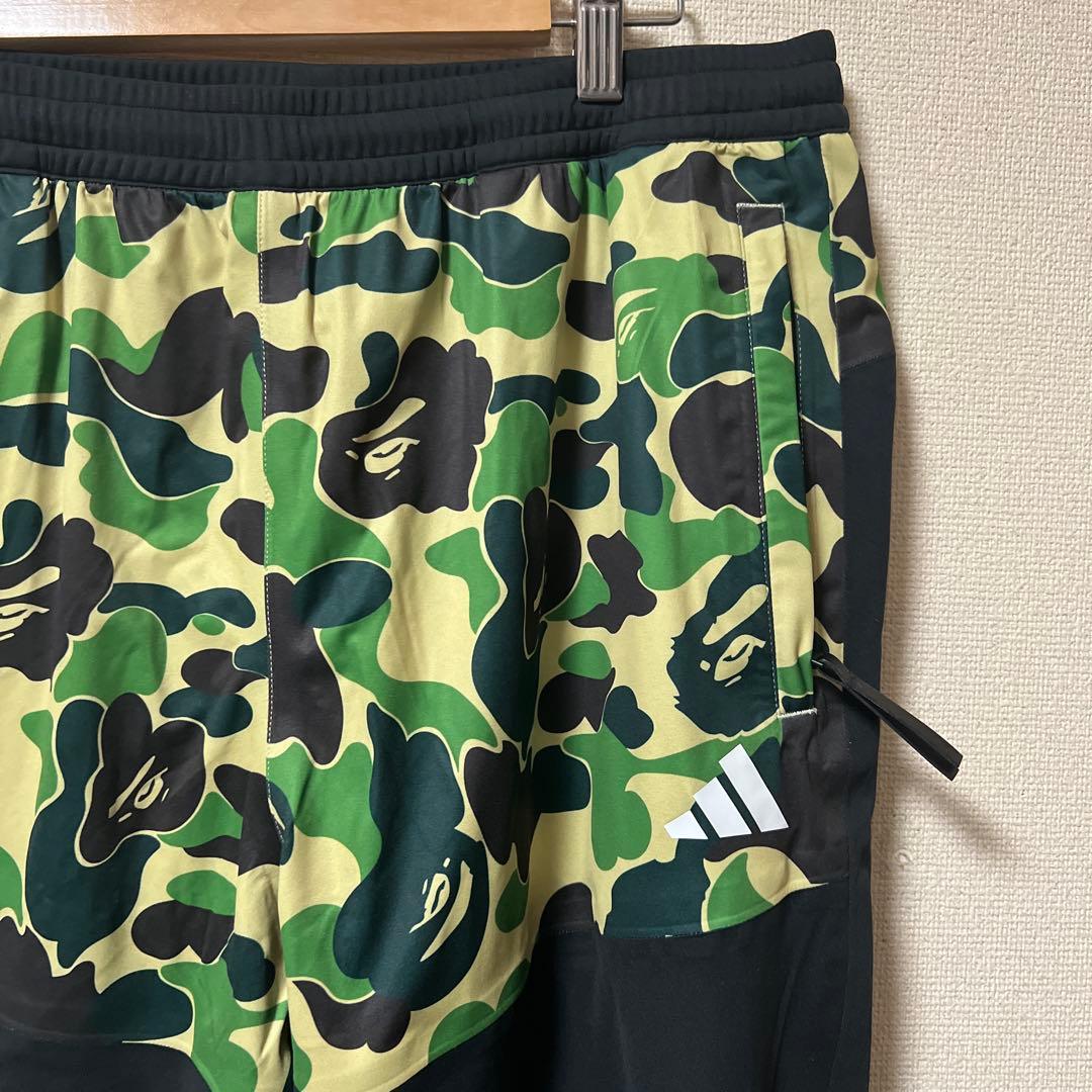 adidas × A BATHING APE 限定カモフラ柄パンツ L サイズ