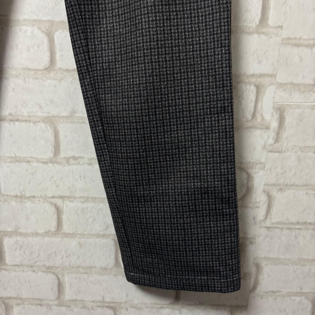 【美品】 MUNITALP ゴルフウェア　パンツ　ダウン　グレー　刺繍　78