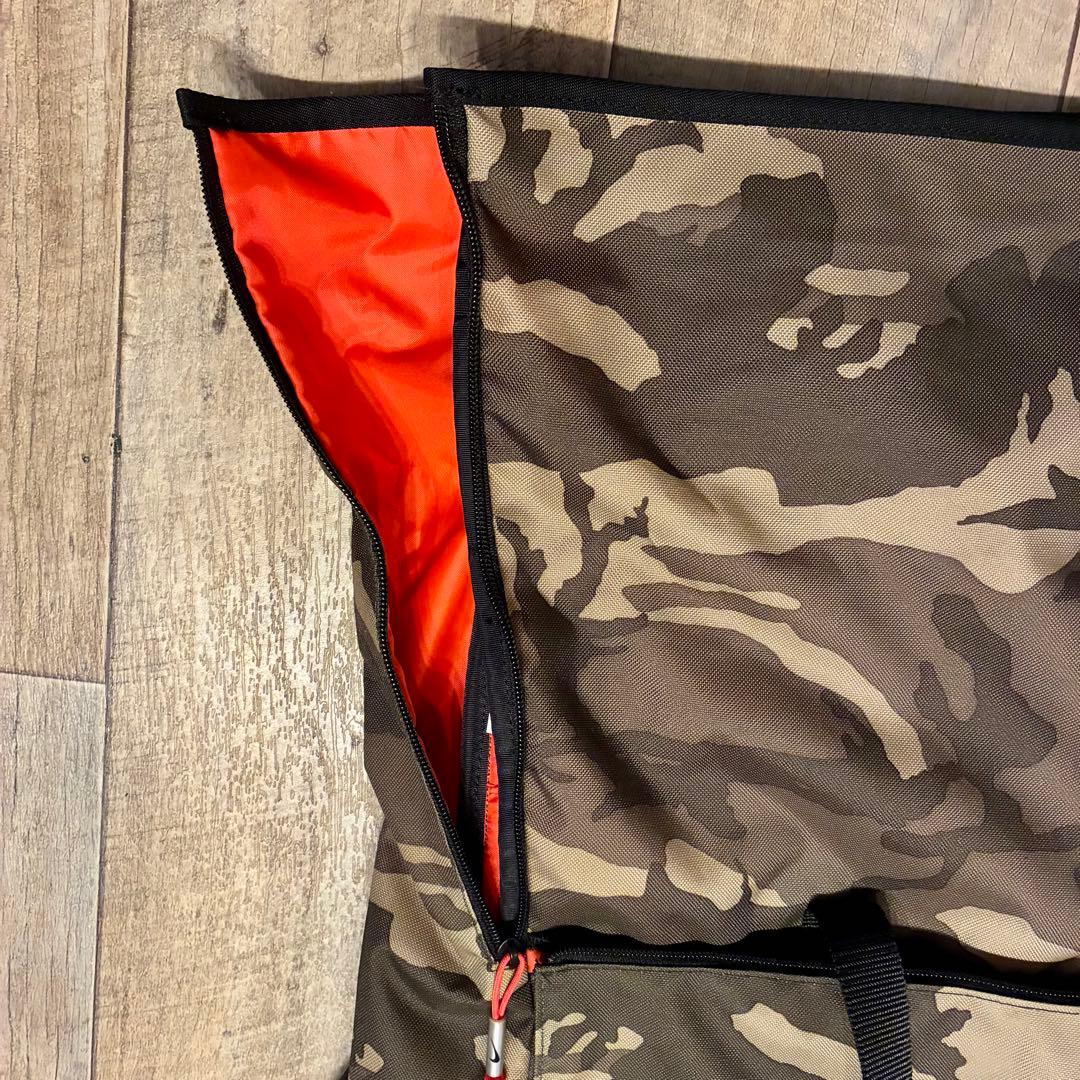 【美品】Nike カモフラージュ ゴルフ ロールトップリュック 大容量