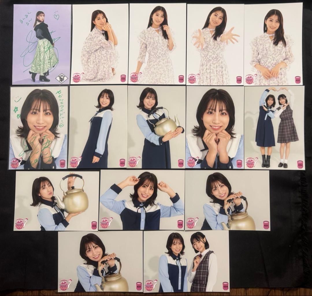 SHACHI 坂本遥奈　生写真　サイン　やかんとアイドル