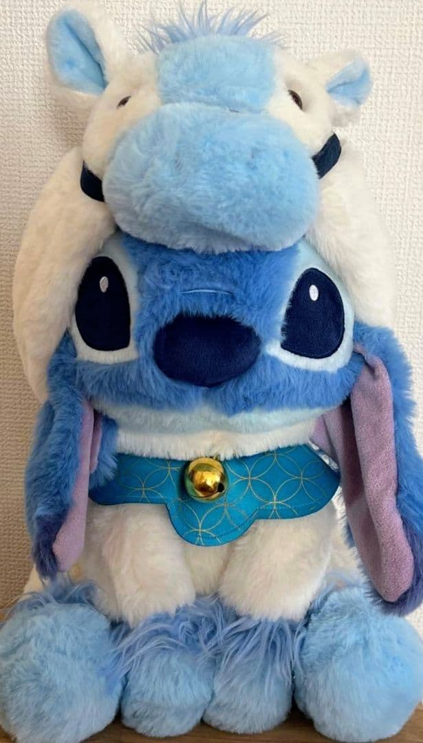 スティッチ 干支　ぬいぐるみ　M