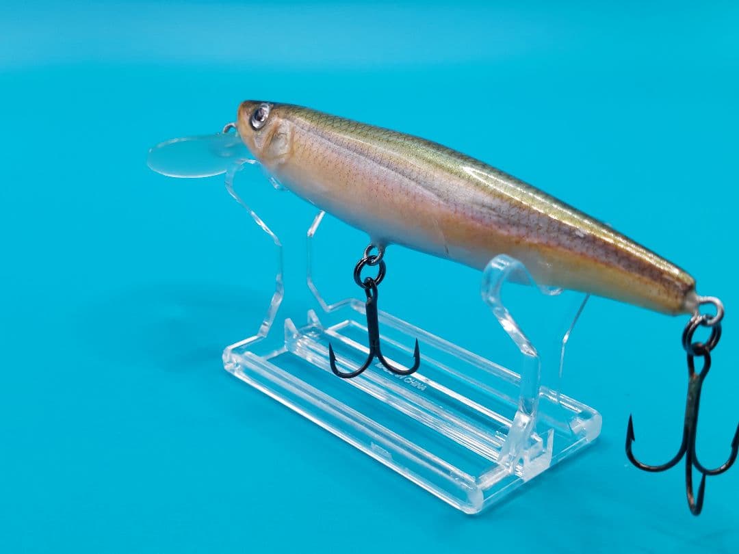 マキルアーオリジナルハンドメイドルアー 公魚剥製仕様