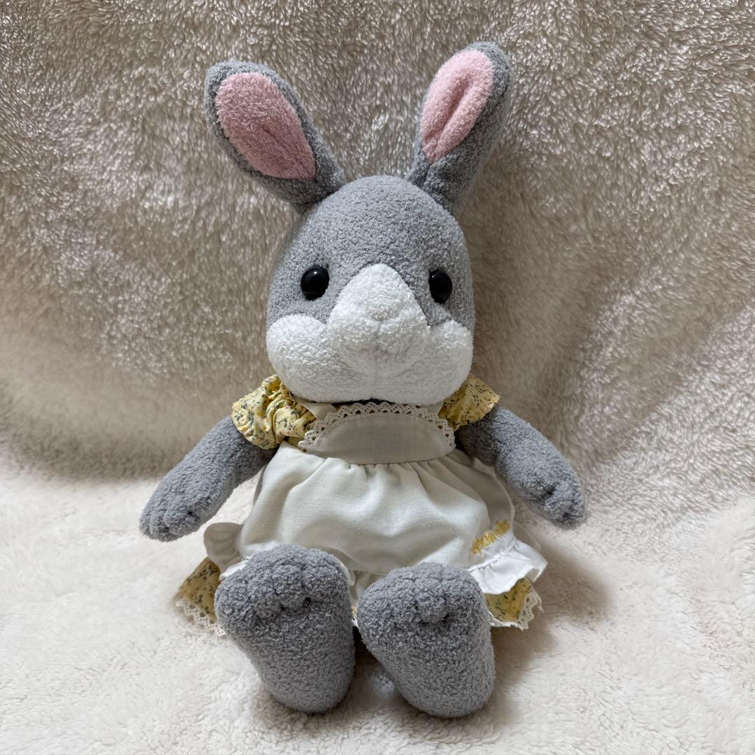 シルバニア　わたうさぎ　ぬいぐるみ