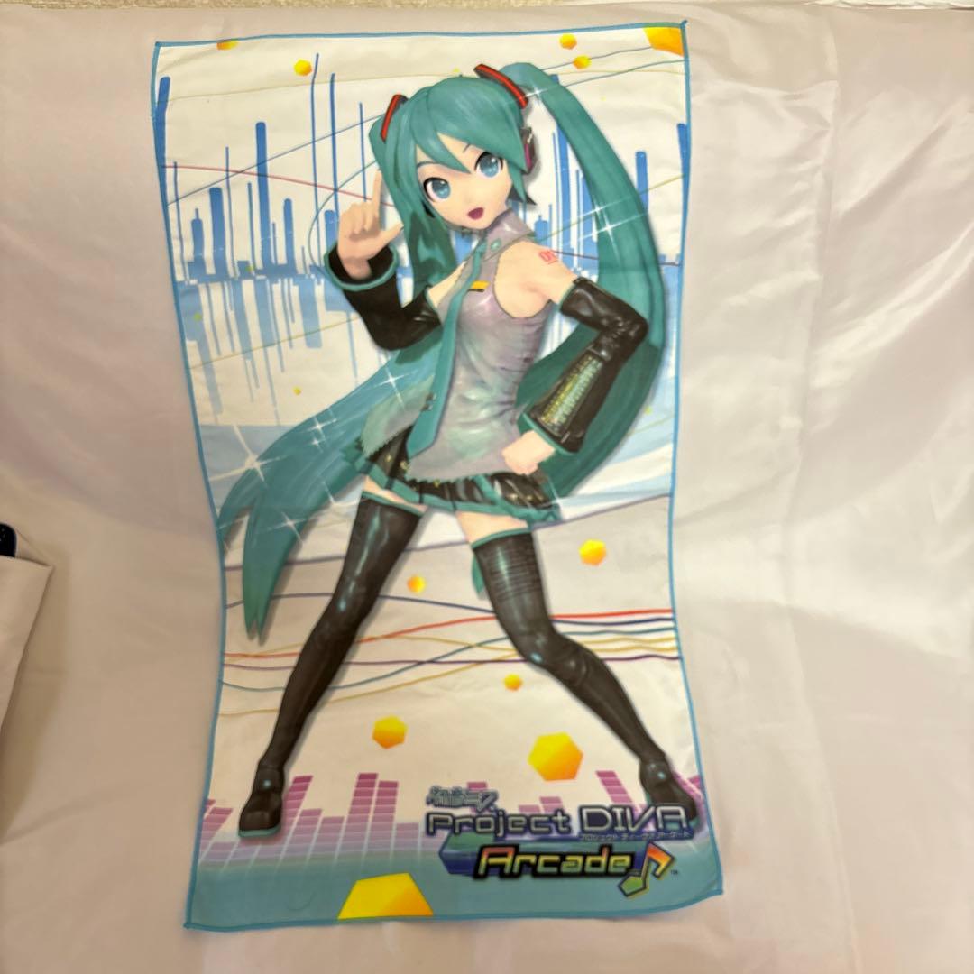 初音ミク　project DIVA f /Arcade マイクロファイバータオル