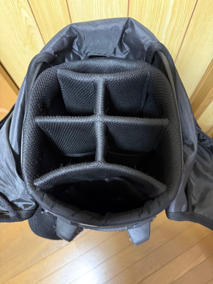 PGG ブラック キャディバッグ美品