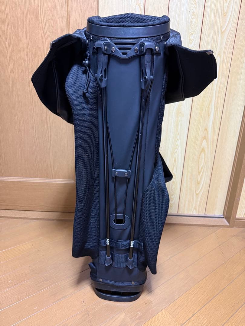 PGG ブラック キャディバッグ美品