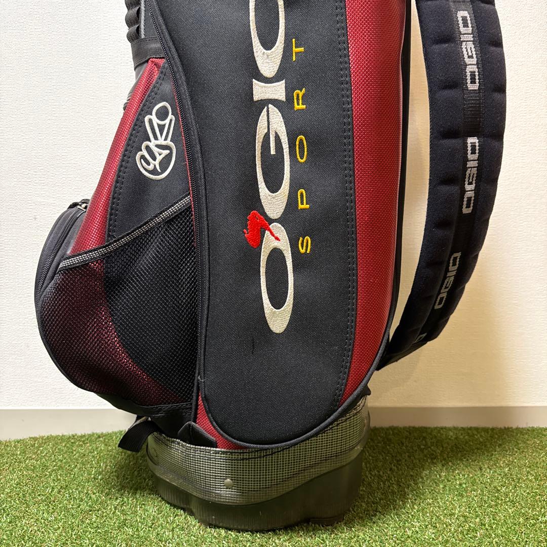 希少 OGIO オジオ キャディバッグ 10分割 ビンテージ 多機能