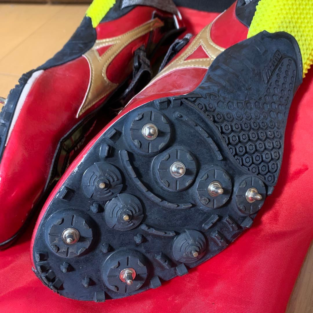 Mizuno 陸上　スパイクシューズ レッド【28.0センチ】