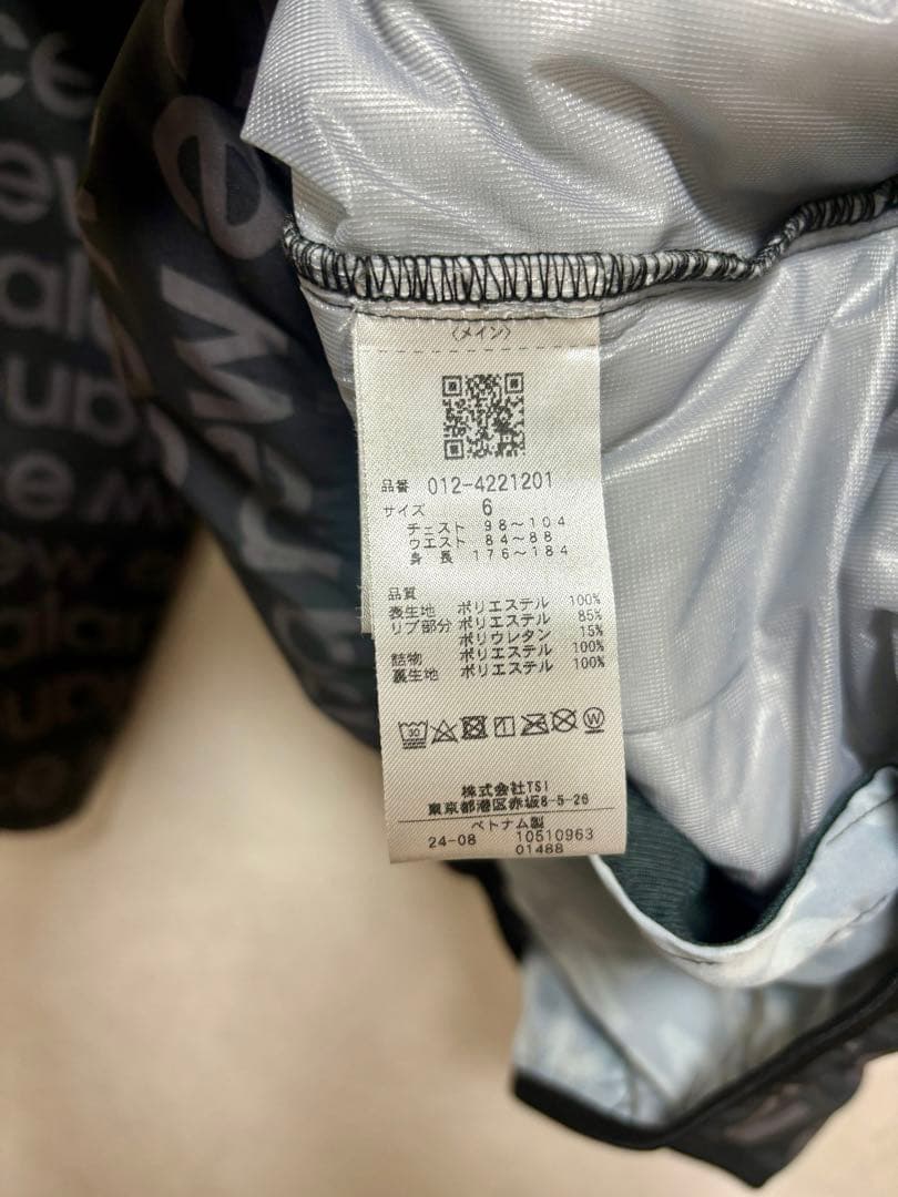 new balance golf 中綿セットアップ サイズ6（XL）