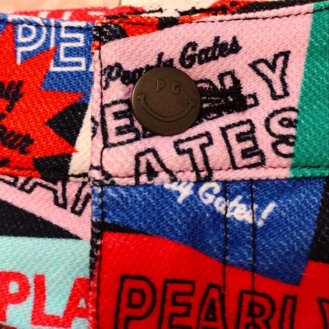 パーリーゲイツ カラフルワッペン スカート サイズ 1 PEARLY GATES