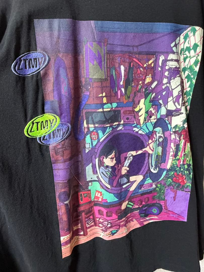 ZUTOMAYO ニラちゃん 黒 Lサイズ