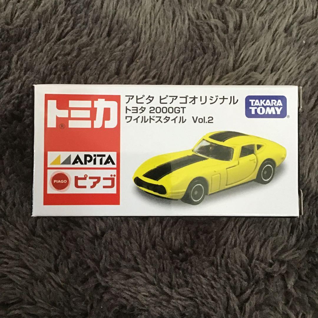 トミカ アピタビアゴ　オリジナル　ワイルドスタイル　トヨタ2000GT 6個