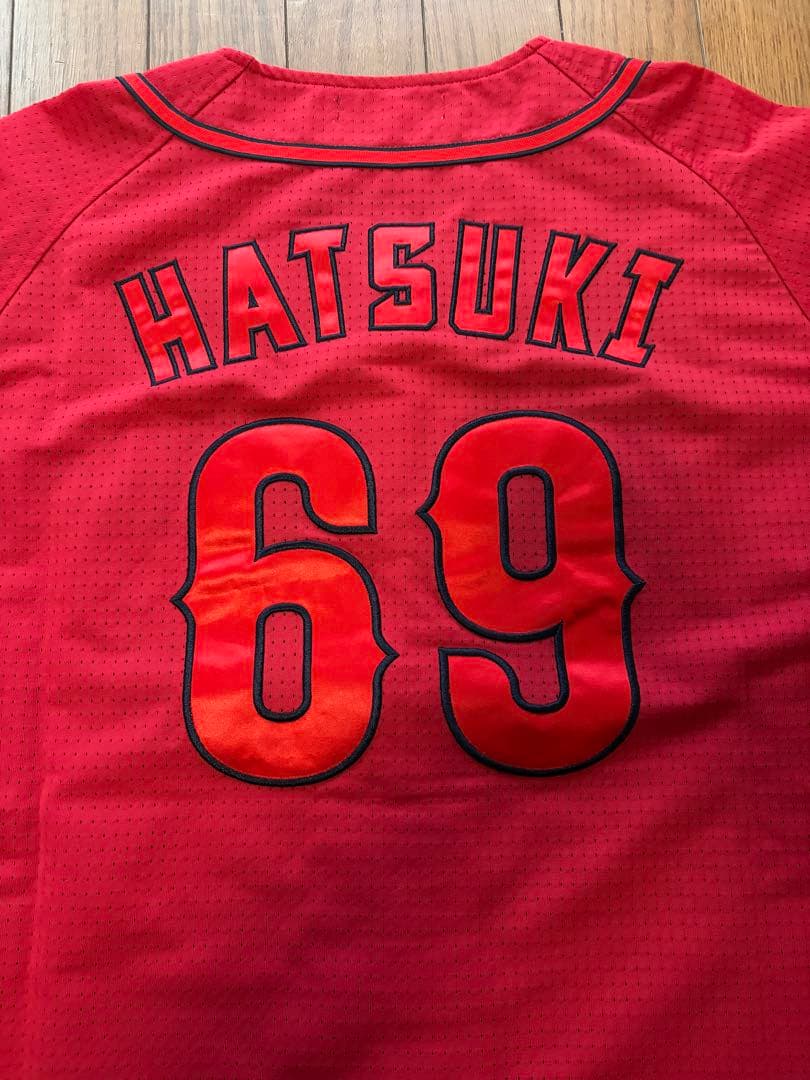 広島東洋カープ ユニフォーム HATSUKI 69 Lサイズ （おまけ付き）