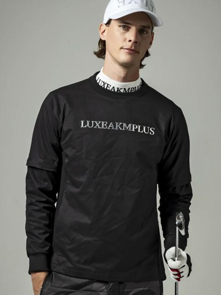 LUXEAKMPLUS 23AW 2way スリーブベンチレーションプルオーバー